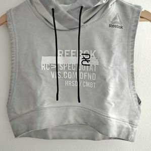 Reebok cropped hoodie